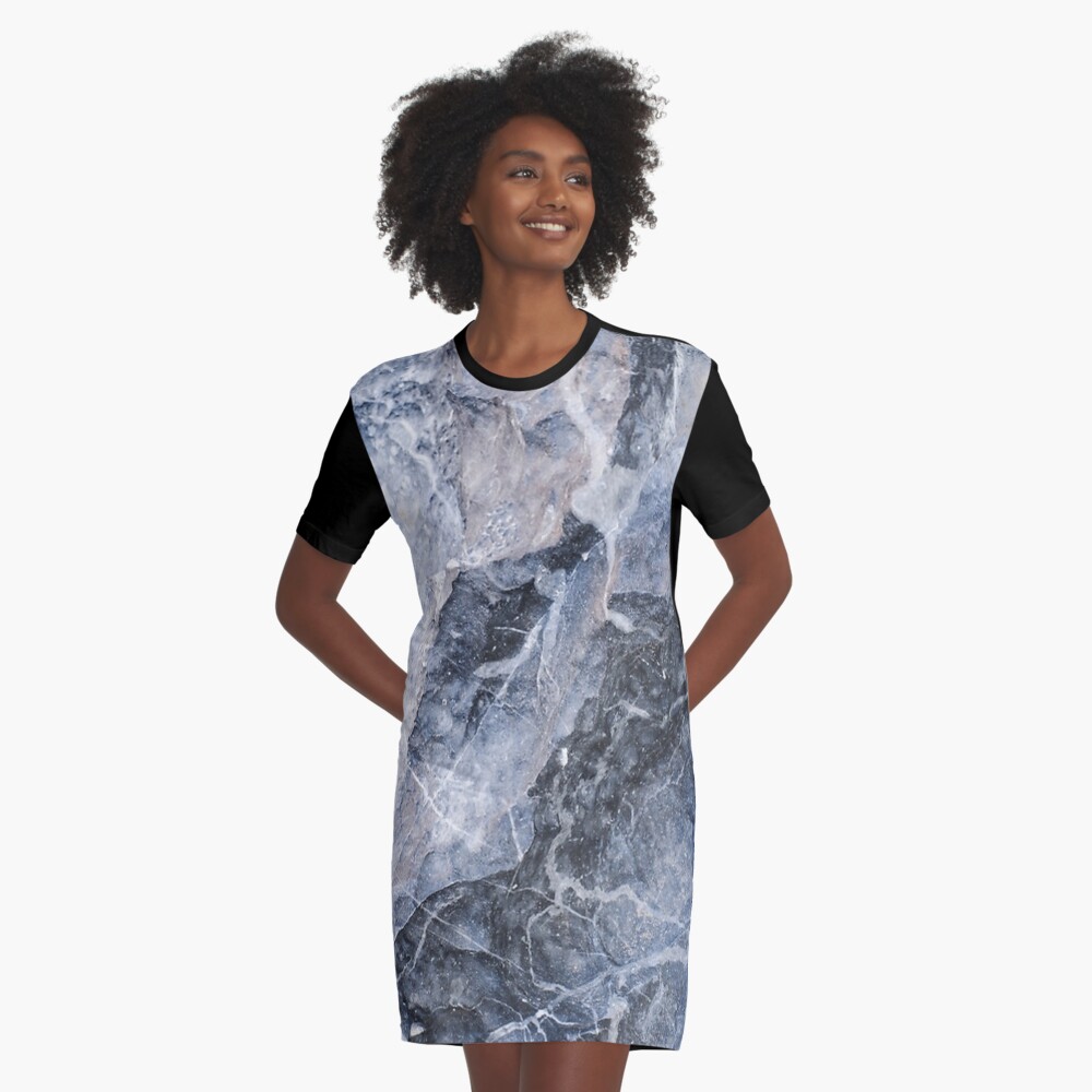 grey marble dress