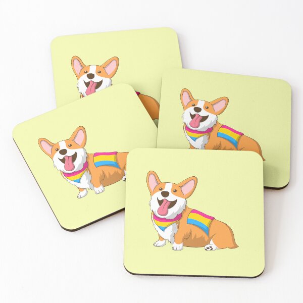 Item preview, Pride Corgi Pansexual designed and sold by NLDStudios.