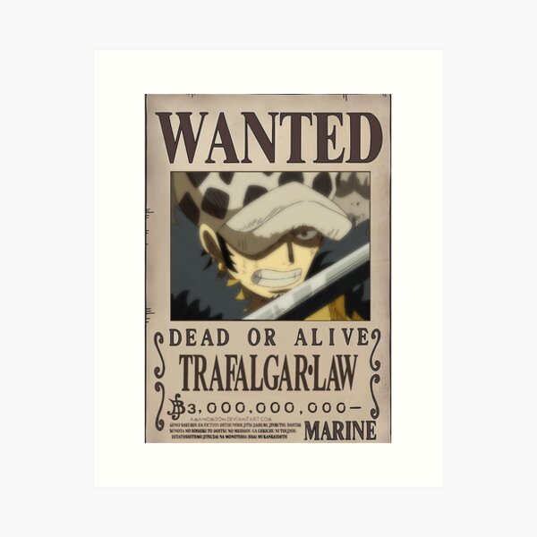 Monkey D Luffy Gear 5 Nika Wanted Bounty Poster by Amanomoon