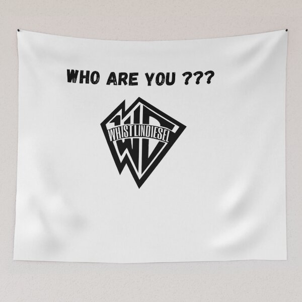 Item preview, who are you Whistlindiesel designed and sold by ArmandoShop.