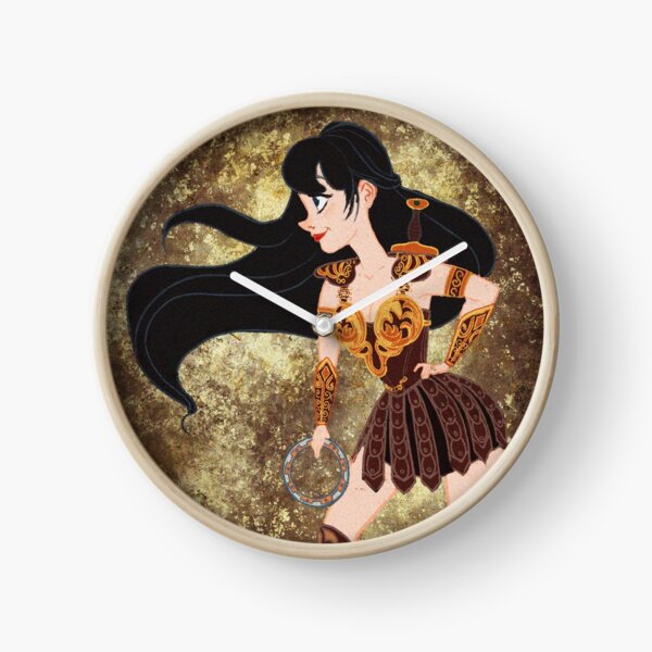 Xena Warrior Princess Clock