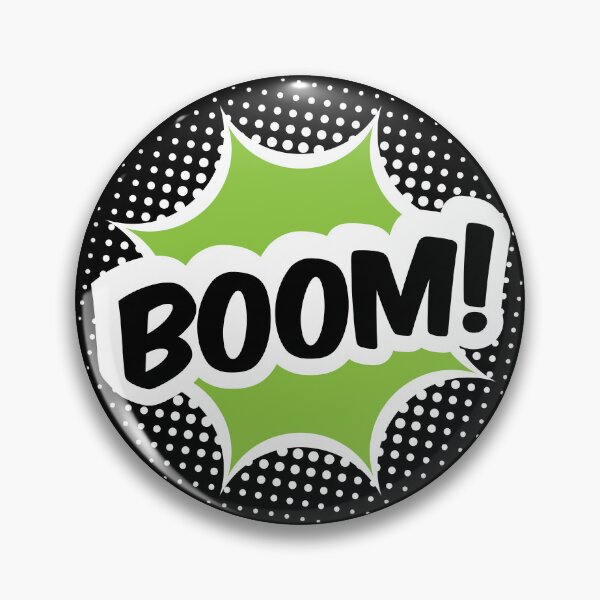 Item preview, Boom Comic Text Black designed and sold by RaybenMedia.