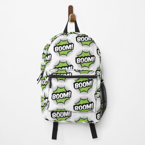 Item preview, Boom Comic Text White designed and sold by RaybenMedia.