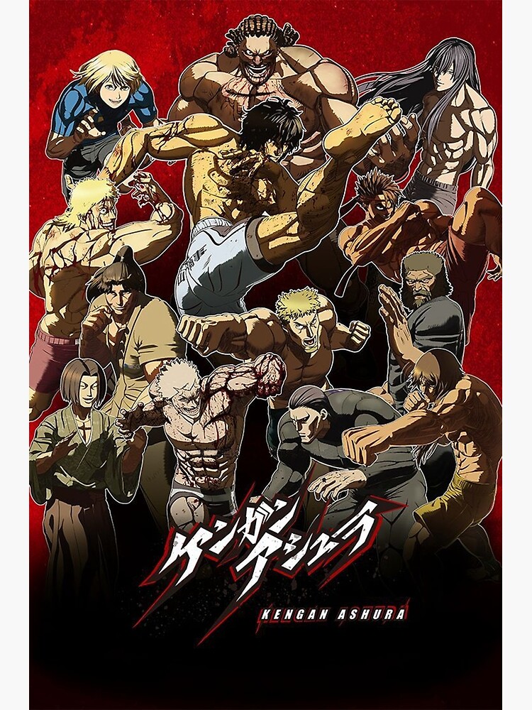 Kengan Ashura Ohma Tokita Poster by RayenCompany1