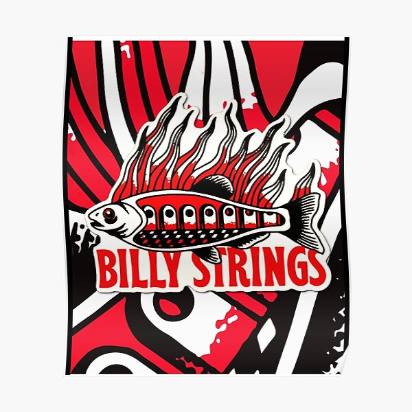 "Billy Strings Graphic " Poster for Sale by OneDolllarMusic Redbubble