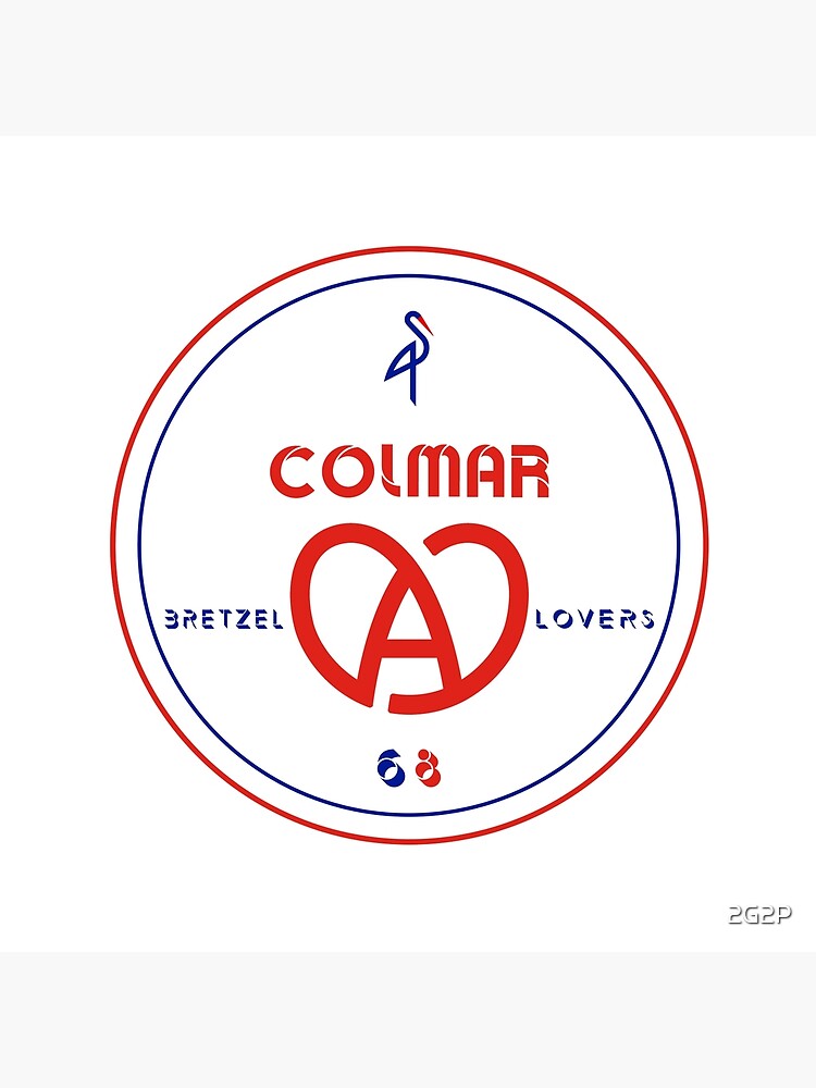 Aperçu 2 sur 2. Sac fourre-tout avec l'œuvre COLMAR créée et vendue par 2G2P.