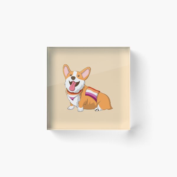 Item preview, Pride Corgi Lesbian designed and sold by NLDStudios.