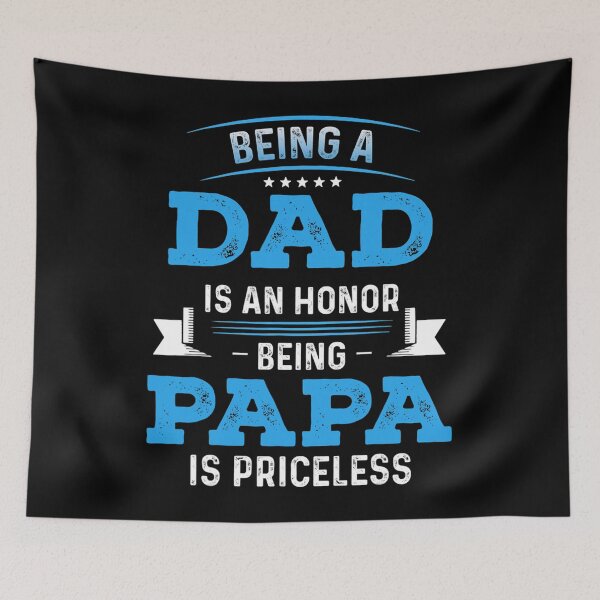 Item preview, Fathers Day shirt For Dad An Honor Being Papa Is Priceless designed and sold by adorableacademy.