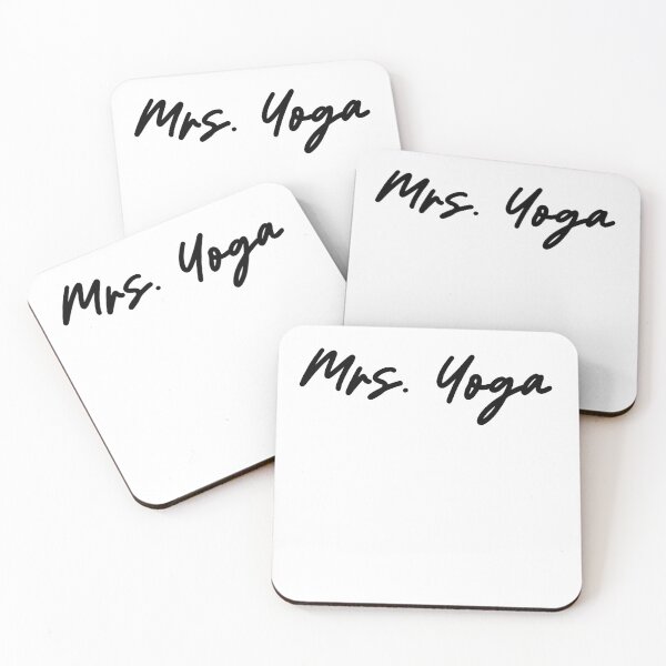 Item preview, Mrs. Yoga - Just Married Yogis Yoginis. Yoga Set - for her designed and sold by Pointit.