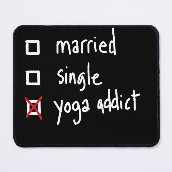 Item preview, Yoga addict  status designed and sold by kharma zero.