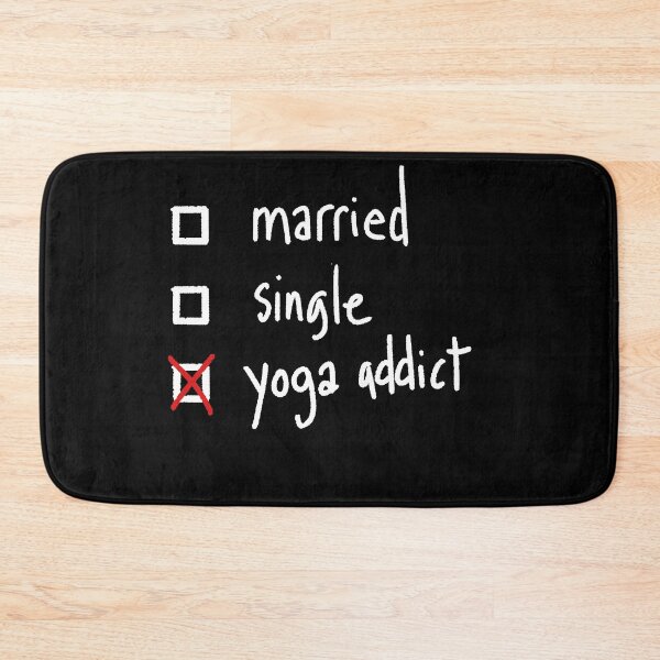 Item preview, Yoga addict  status designed and sold by kharma zero.