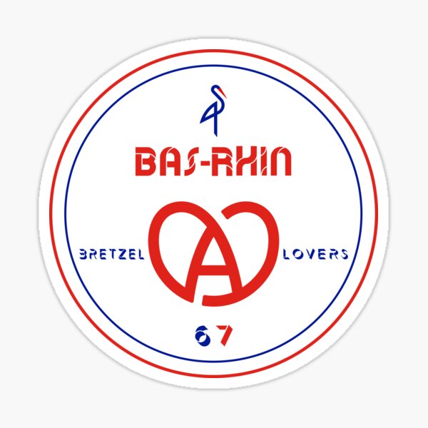 BAS RHIN Sticker