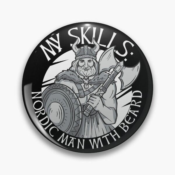 Item preview, Nordic man with a beard designed and sold by Midgardr.