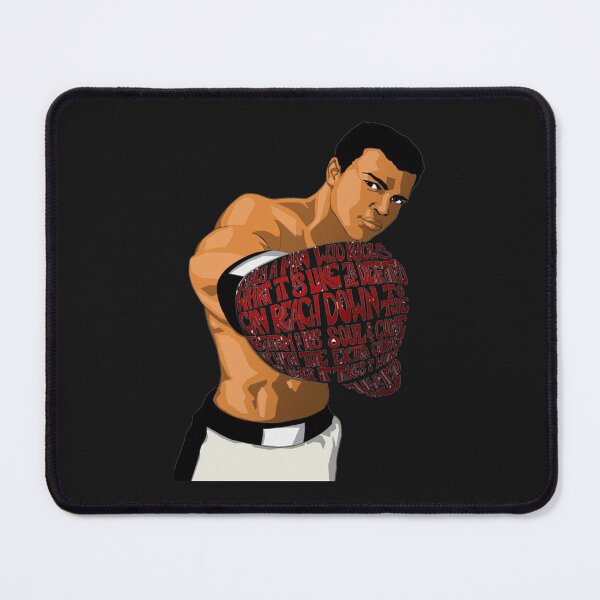 Item preview, Muhammad Ali Typography Gloves Classic designed and sold by be0ptamara.