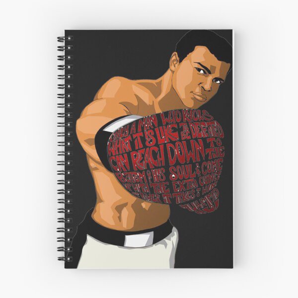 Item preview, Muhammad Ali Typography Gloves Classic designed and sold by be0ptamara.