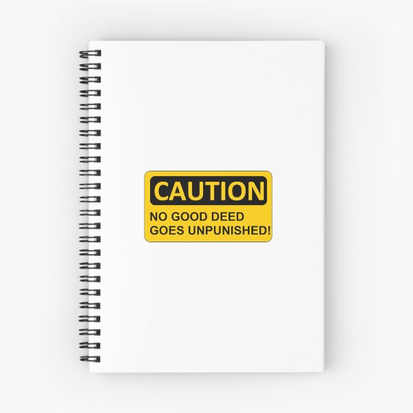 Item preview, CAUTION - no good deed goes unpunished designed and sold by The Mor Sisters    Tzurit & Carmel.