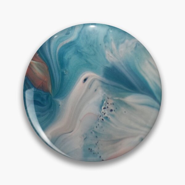 Item preview, Blue Marble Texture With Red Waves 33 designed and sold by aprajoos.