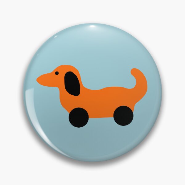 Item preview, Dog on Wheels Belle and Sebastian in tigermilk orange designed and sold by Sebastian  George.