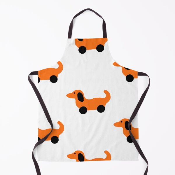 Item preview, Dog on Wheels Belle and Sebastian in tigermilk orange designed and sold by Sebastian George.