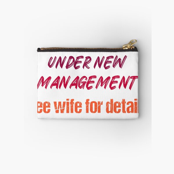 Item preview,  FUNNY retired under new management see wife for details men T-shirt designed and sold by Luxe-Art.