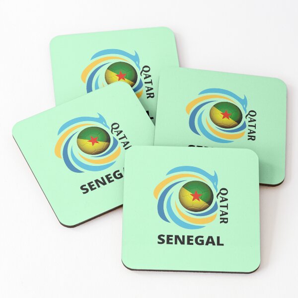 Item preview, Qatar Football soccer team Senegal  designed and sold by DesignsbyMona.