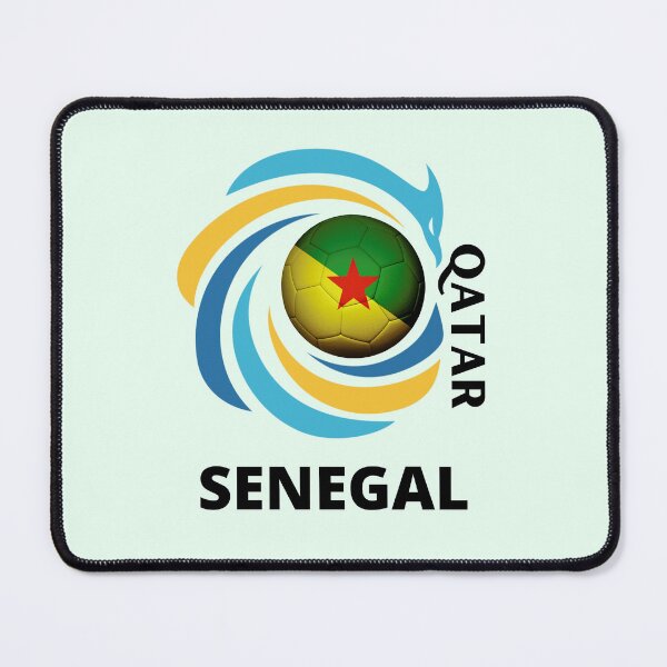 Item preview, Qatar Football soccer team Senegal designed and sold by DesignsbyMona.