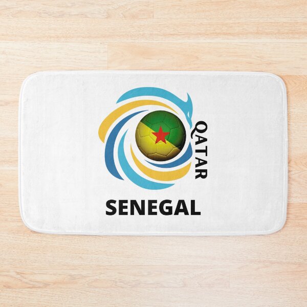 Item preview, Qatar Football soccer team Senegal  designed and sold by DesignsbyMona.