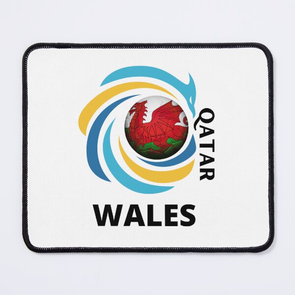 Item preview, Qatar Football soccer team Wales designed and sold by DesignsbyMona.
