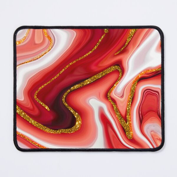 Item preview, Red Marble Texture With Golden Veins 34...High quality designed and sold by aprajoos.