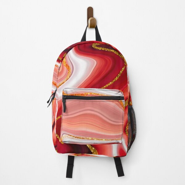 Item preview, Red Marble Texture With Golden Veins 34...High quality designed and sold by aprajoos.