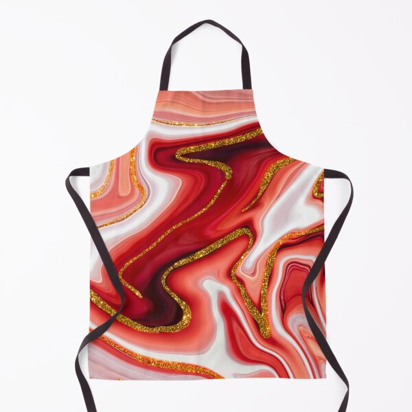Item preview, Red Marble Texture With Golden Veins 34...High quality designed and sold by aprajoos.