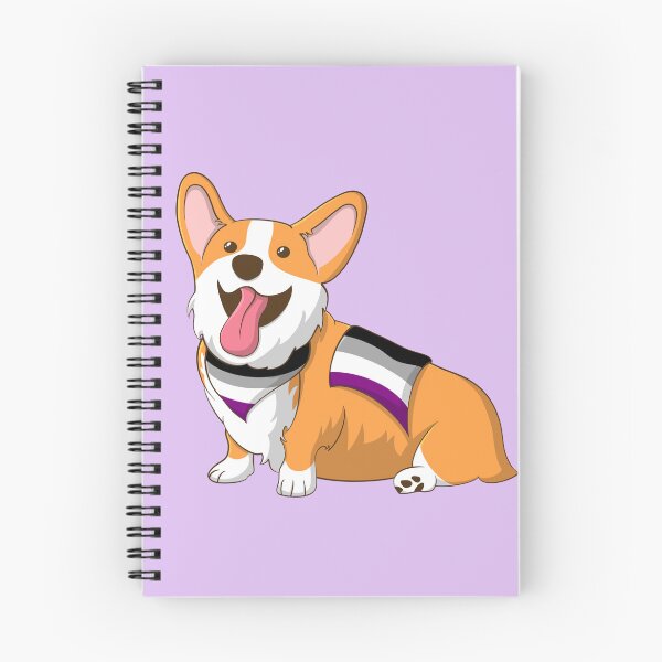 Item preview, Pride Corgi Asexual designed and sold by NLDStudios.