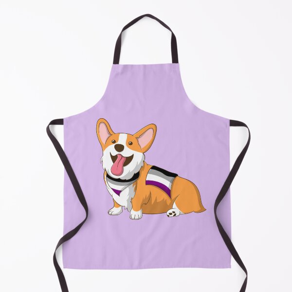 Item preview, Pride Corgi Asexual designed and sold by NLDStudios.