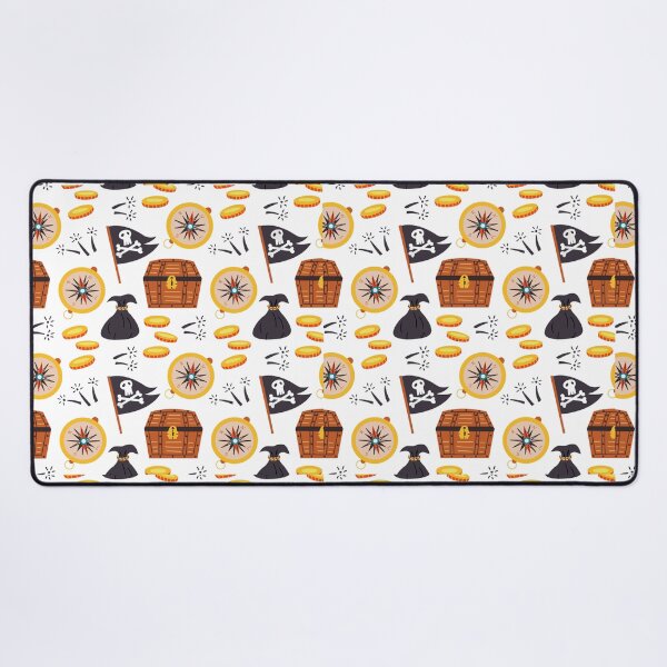 Item preview, Pirate Seamless Pattern designed and sold by Mystic-Roots99.