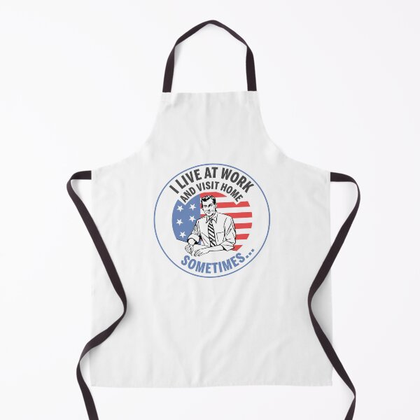 Item preview, White collar I live at work designed and sold by fiskooriginal.