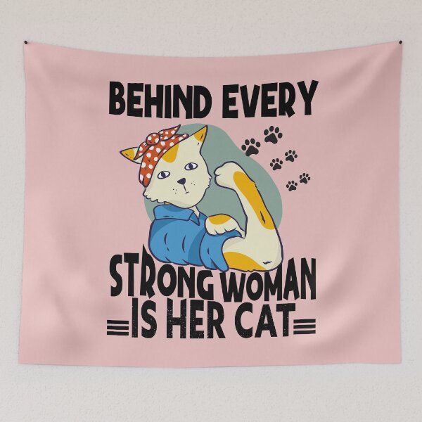 Item preview, Behind Every Strong Woman designed and sold by Heddar Badreddine.