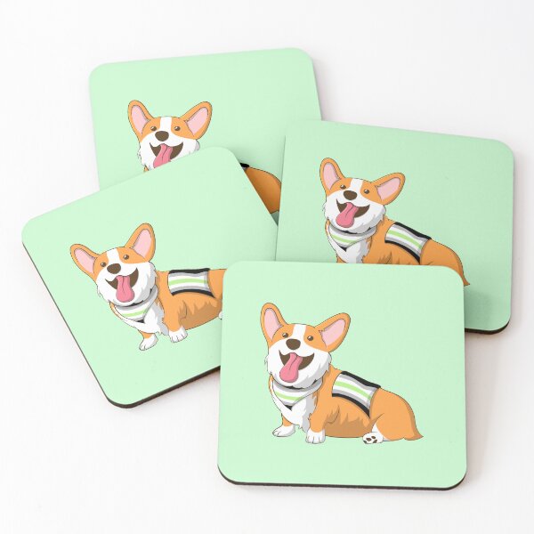 Item preview, Pride Corgi Agender designed and sold by NLDStudios.