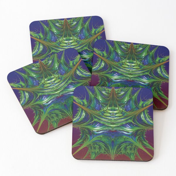 Item preview, Julia Mandelbrot Kaleidoscope Pattern Fractal Abstract Art designed and sold by stuartsemporium.