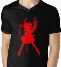 Flandre Scarlet (Red) - Touhou Project Men's V-Neck T-Shirt