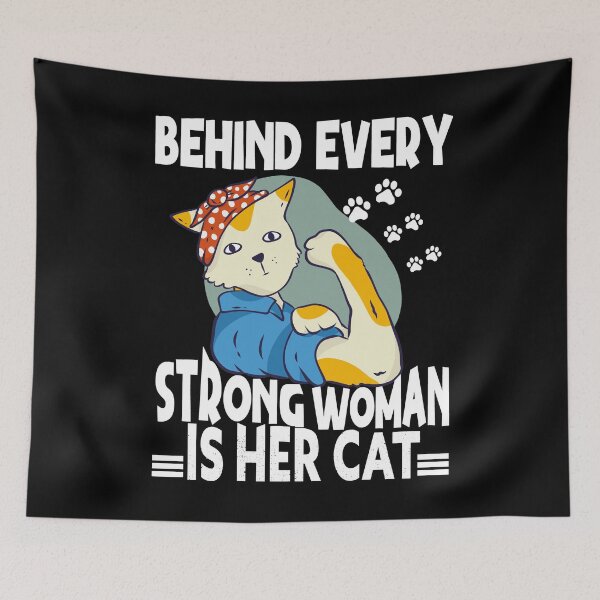 Item preview, Behind Every Strong Woman designed and sold by Heddar Badreddine.