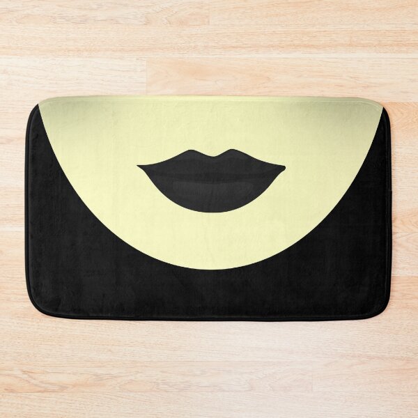 Item preview, Girl Face Black Lips designed and sold by M3PicsStudio.