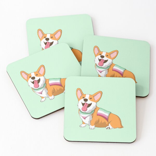 Item preview, Pride Corgi Abrosexual designed and sold by NLDStudios.