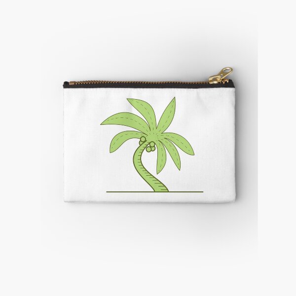 Item preview, Curved Palm Tree Mono Line designed and sold by patrimonio.