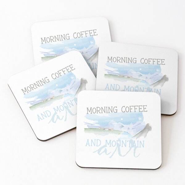 Item preview, Morning Coffee And Mountain Air designed and sold by LilaDiams.