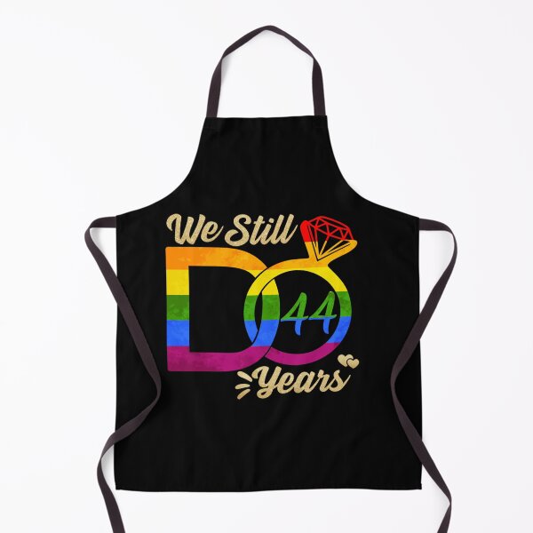 Item preview, WE STILL DO WEDDING ANNIVERSARY LGBTQ PRIDE RAINBOW 44 YEARS designed and sold by sobriowslen.