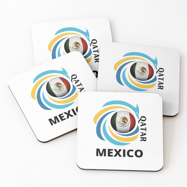 Item preview, Qatar Football soccer team Mexico  designed and sold by DesignsbyMona.