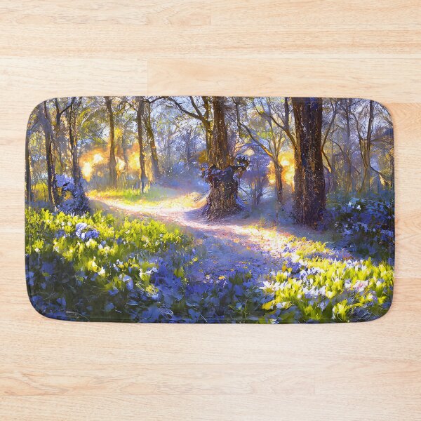 Item preview, Bluebell forest designed and sold by fizzribbit.