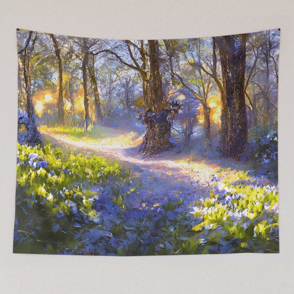 Item preview, Bluebell forest designed and sold by fizzribbit.