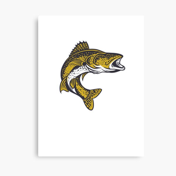 Walleye Canvas Prints for Sale