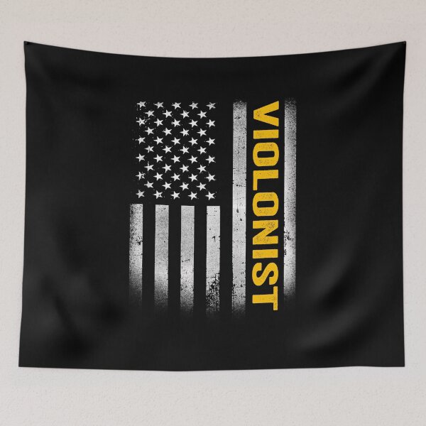 Item preview, violonist Dad American Flag, Vintage USA violonist American Flag, violonist Dad Mens Womens Girls Christmas Fathers Day Gift designed and sold by xlnv.